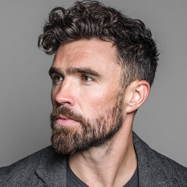 Designer stubble plus beard style showing the perfect length for professional and casual settings